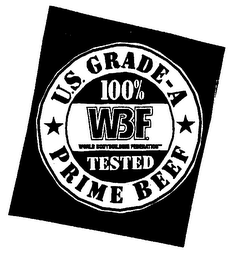 U.S. GRADE-A PRIME BEEF 100% WBF WORLD BODYBUILDING FEDERATION