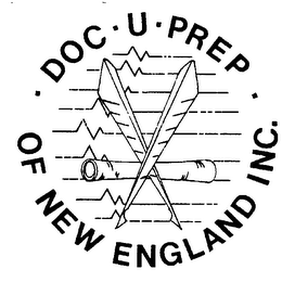 DOC - U - PREP - OF NEW ENGLAND INC.