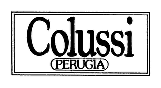 COLUSSI PERUGIA