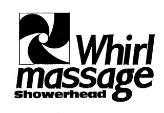 WHIRL MASSAGE SHOWERHEAD