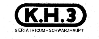 K.H.3 GERIATRICUM-SCHWARZHAUPT