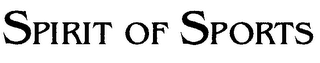 SPIRIT OF SPORTS