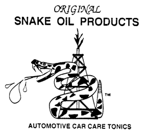 ORIGINAL SNAKE OIL PRODUCTS AUTOMOTIVE CAR CARE TONICS