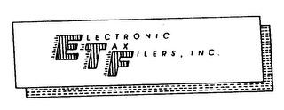 ELECTRONIC TAX FILERS. INC.