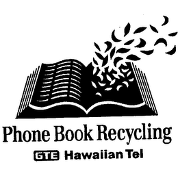 PHONE BOOK RECYCLING GTE HAWAIIAN TEL