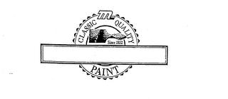 M CLASSIC QUALITY PAINT SINCE 1852