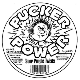 PUCKER POWER SOUR PURPLE TWISTS