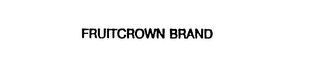 FRUITCROWN BRAND