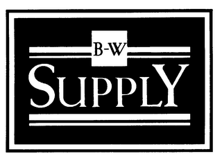 B-W SUPPLY