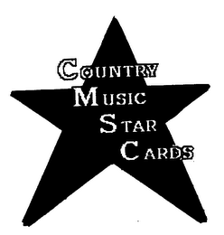 COUNTRY MUSIC STAR CARDS