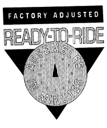 FACTORY ADJUSTED READY-TO-RIDE ASSEMBLES IN MINUTES