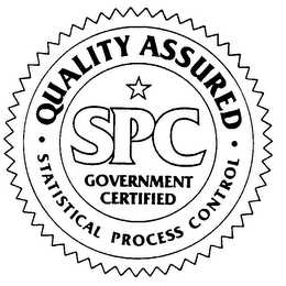 SPC GOVERNMENT CERTIFIED QUALITY ASSURED STATISTICAL PROCESS CONTROL