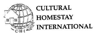 CULTURAL HOMESTAY INTERNATIONAL CHI A NON-PROFIT EDUCATIONAL EXCHANGE PROGRAM