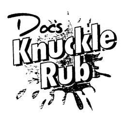 DOC'S KNUCKLE RUB