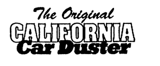 THE ORIGINAL CALIFORNIA CAR DUSTER