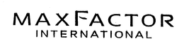 MAX FACTOR INTERNATIONAL