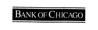 BANK OF CHICAGO