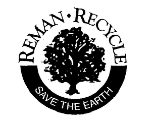 REMAN RECYCLE SAVE THE EARTH