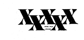 XXXXX FIVE-WAY CROSS