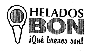 HELADOS BON QUE BUENOS SON!