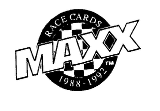 MAXX RACE CARDS 1988-1992