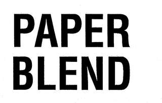 PAPER BLEND