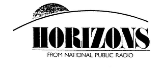 HORIZONS FROM NATIONAL PUBLIC RADIO