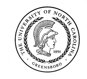 THE UNIVERSITY OF NORTH CAROLINA GREENSBORO 1891