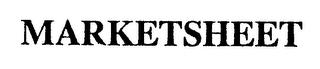 MARKETSHEET