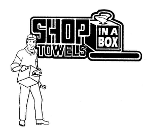 SHOP TOWELS IN A BOX