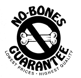 NO-BONES GUARANTEE LOWEST PRICES HIGHEST QUALITY