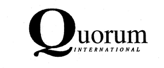 QUORUM INTERNATIONAL