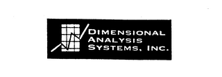 DIMENSIONAL ANALYSIS SYSTEMS, INC.