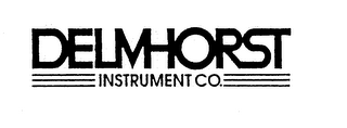 DELMHORST INSTRUMENT CO.