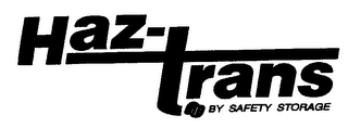 HAZ-TRANS SS BY SAFETY STORAGE