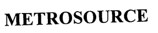 METROSOURCE