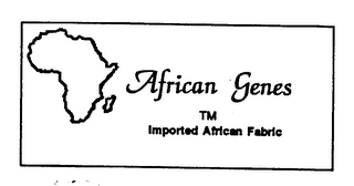 AFRICAN GENES IMPORTED AFRICAN FABRIC