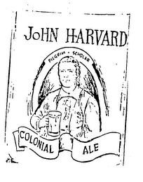 JOHN HARVARD COLONIAL ALE PILGRIM.SCHOLAR