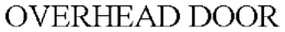 OVERHEAD DOOR CORPORATION