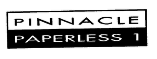 PINNACLE PAPERLESS 1