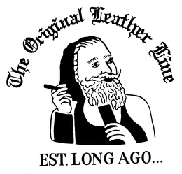 THE ORIGINAL LEATHER LINE EST. LONG AGO...
