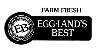 EB QUALITY APPROVED DELICIOUS NUTRITIOUS FARM FRESH EGG-LAND'S BEST