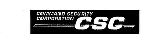 COMMAND SECURITY CORPORATION CSC