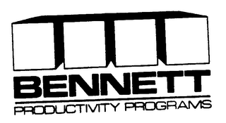 BENNETT PRODUCTIVITY PROGRAMS