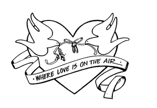 WHERE LOVE IS ON THE AIR