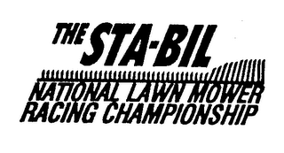 THE STA-BIL NATIONAL LAWN MOWER RACING CHAMPIONSHIP