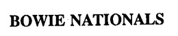BOWIE NATIONALS