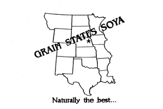 GRAIN STATES SOYA NATURALLY THE BEST...