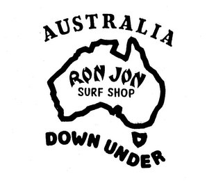 AUSTRALIA DOWN UNDER RON JON SURF SHOP