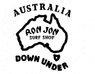 AUSTRALIA DOWN UNDER RON JON SURF SHOP